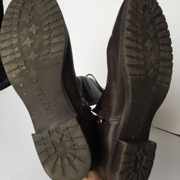 LAUREN RALPH LAUREN DARK BROWN MID - CALF BOOTS - Picture 8 of 8